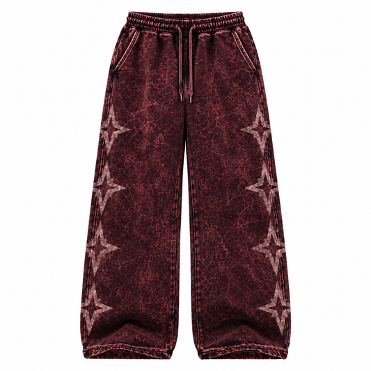 STARWASH Wide Pant - Scarlet