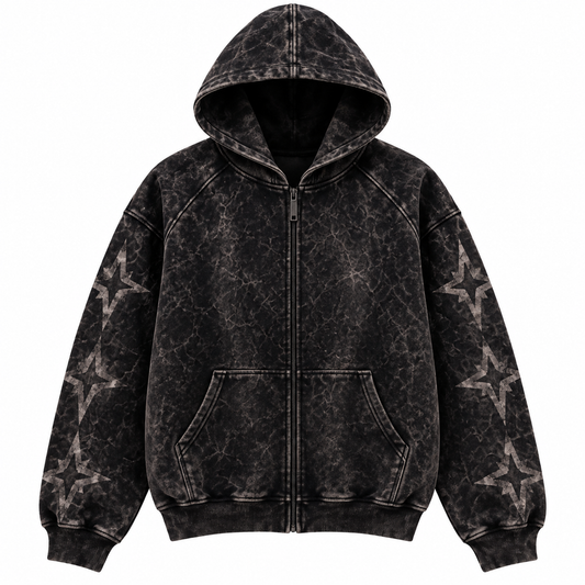 STARWASH Zip Up - Midnight