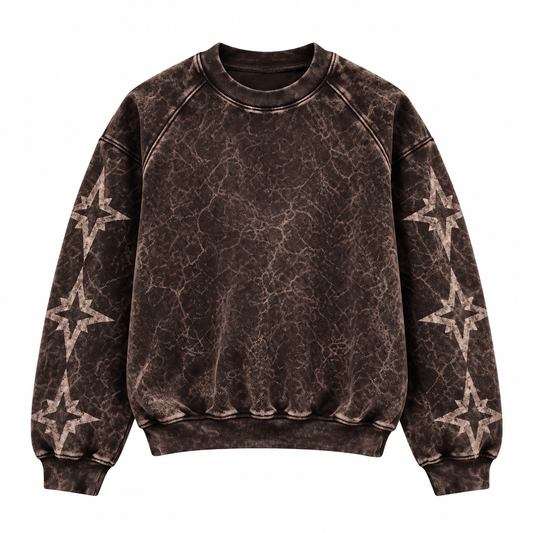 STARWASH Crew Neck - Espresso