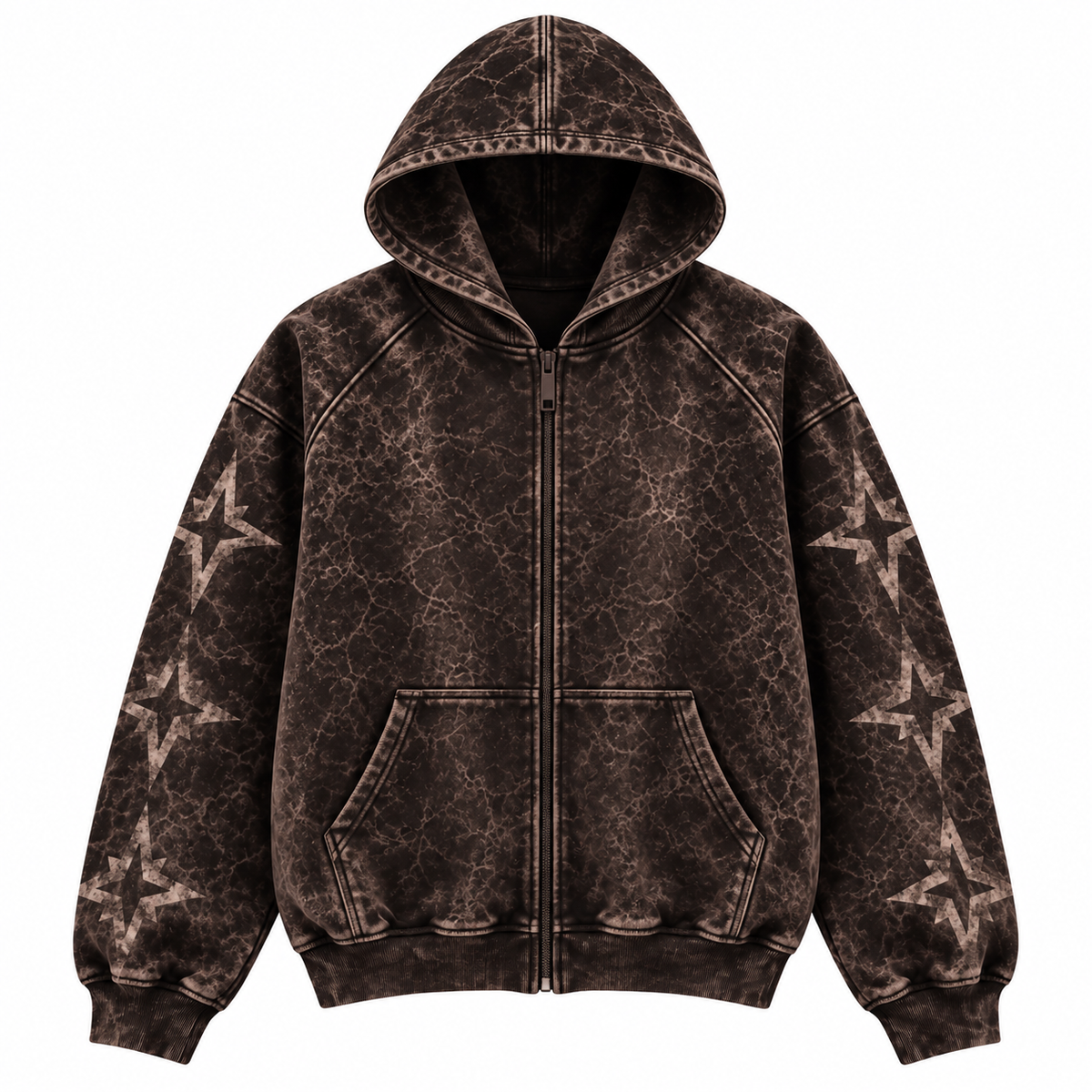STARWASH Zip Up - Espresso